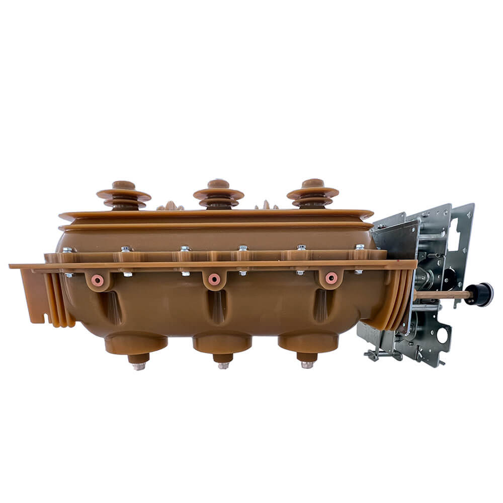 12KV 3 Fasebryter med manuell driftsmekanisme Last bryterbryter SF6 Gasskretsbryter
