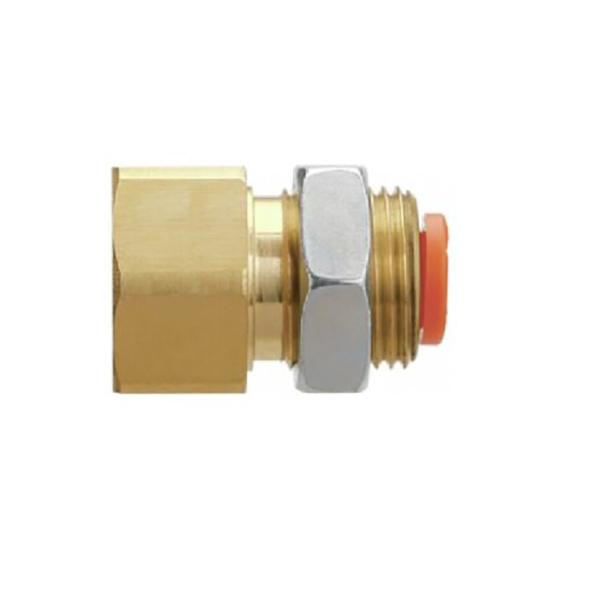 KQ2E Series Bulkhead Union Push-in Fitting