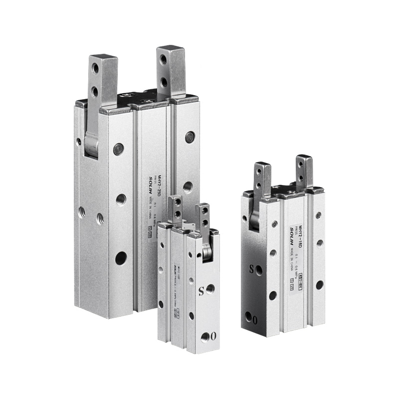 MHY2-serien 180° vinkelstilt luftgriper: Cam Style